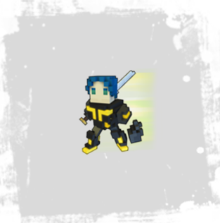 Trove ROYALE Neon Ninja Set Trove Neon Ninja