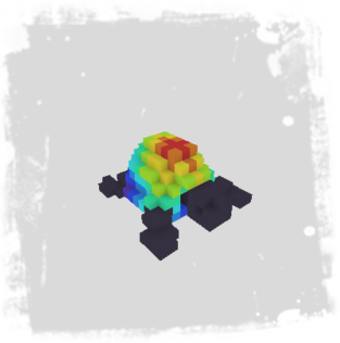 rainbow-shelled-turtleling